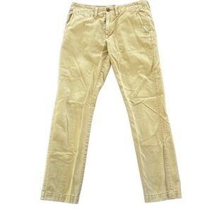 AMERICAN EAGLE‎ Slim Chinos Khaki Classic Preppy Size 32x34